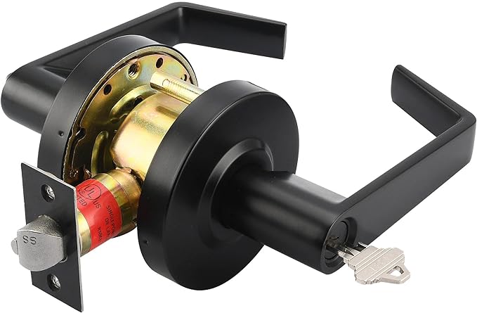 LYNN HARDWARE Commercial Door Lever Lock by LYNNHARDWARE
