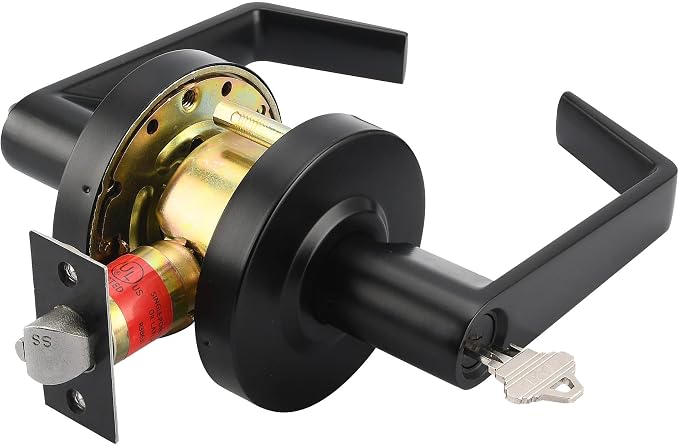 LYNN HARDWARE Commercial Door Lever Lock by LYNNHARDWARE