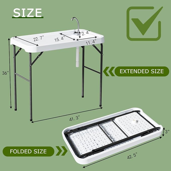 Folding Fish Cleaning Table - Image 2