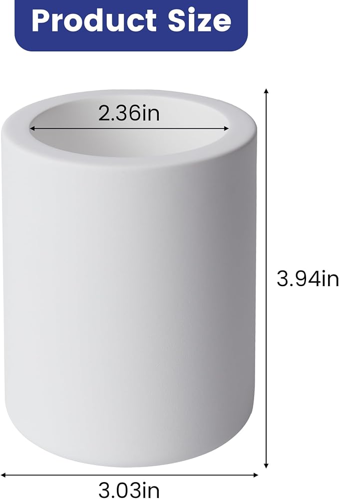 Drying Stone Toothbrush Holder, Diatomite Toothbrush Cup - Image 4
