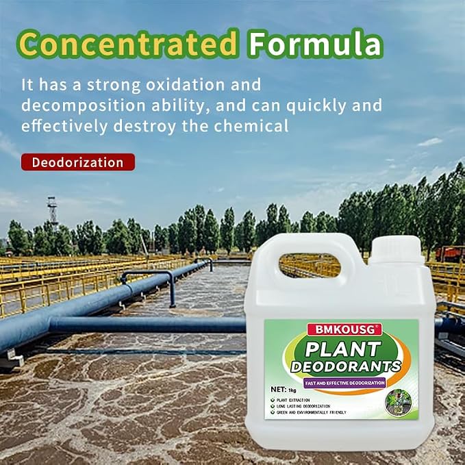 Strength Odor Eliminator Concentrate - 1 KG Outdoor Trash Can Deodorizer & - Image 2