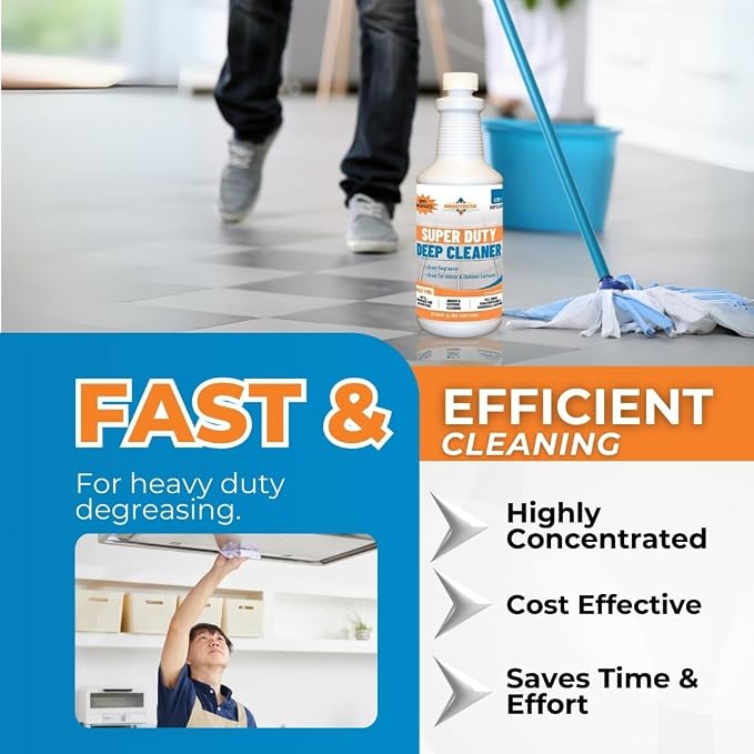 Super Duty Degreaser – Heavy Duty Tile & Grout Cleaner - Image 6