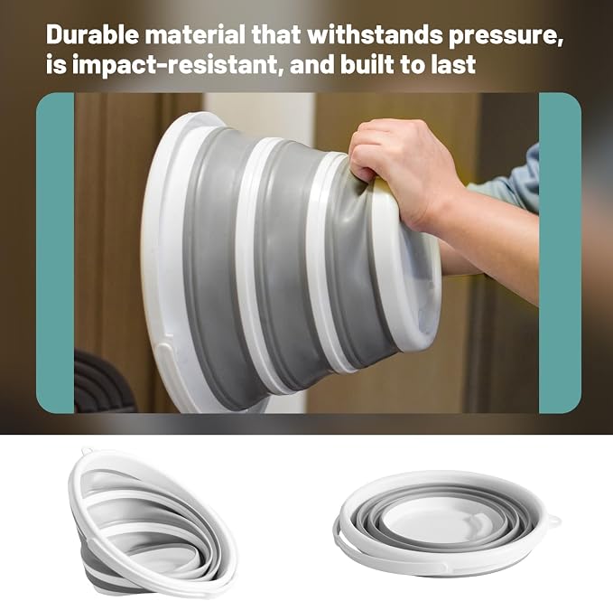 Collapsible Water Bucket – Portable, Outdoor Activities - Image 4