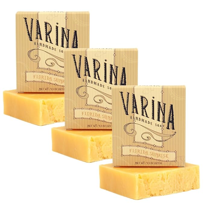 Organic Florida Sunrise Bar Soap by VarinaHandmadeSoap