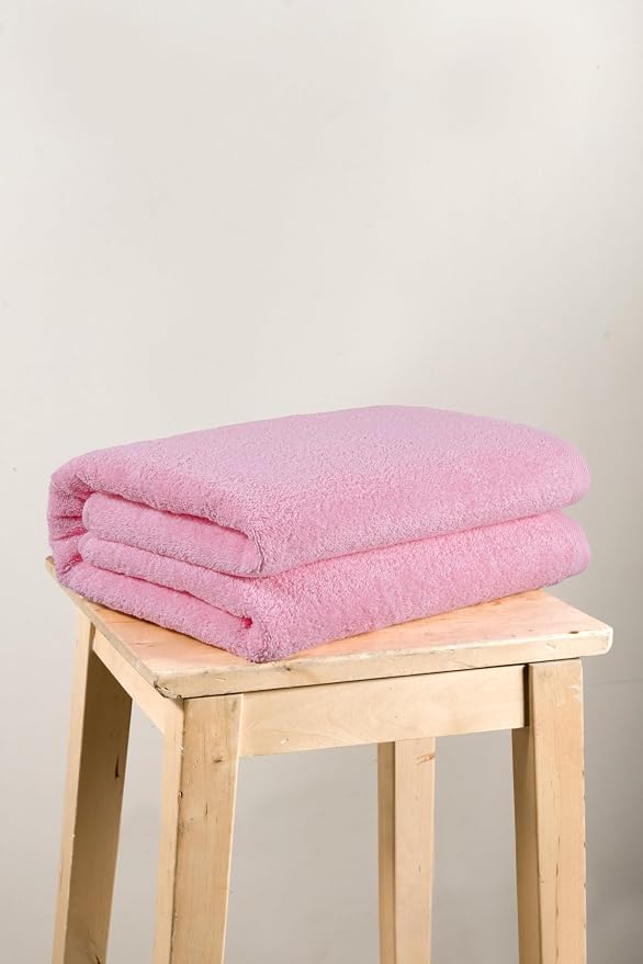 SALBAKOS 100% Turkish Cotton Jumbo Bath Sheet Towel Oversized 40x80 inch | - Image 8