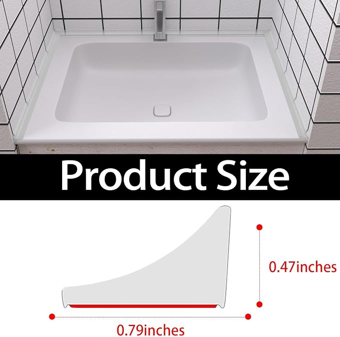 New Collapsible Shower Threshold Water Dam, Self Adhesive Silicone Waterproof - Image 2