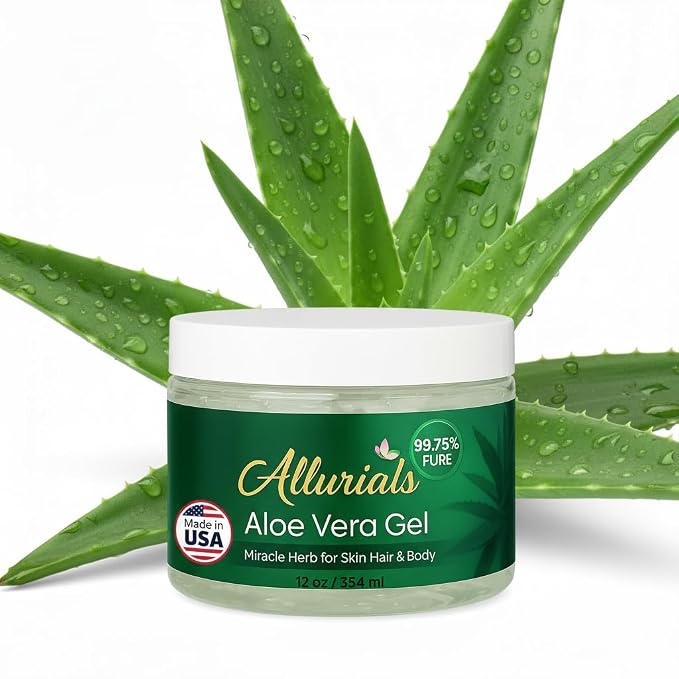 Allurials 99.75% Pure & Organic Aloe Vera Gel by Allurials