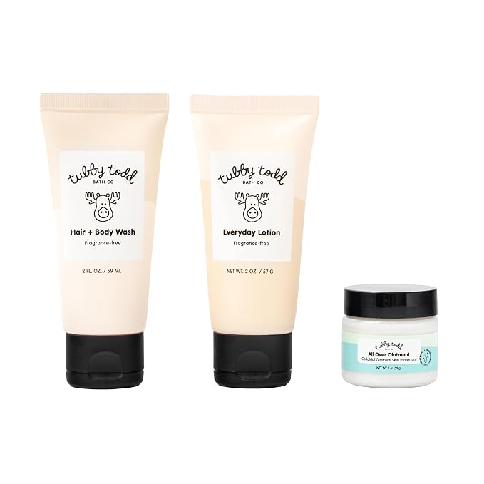 TUBBY TODD 3-Step Baby Bath & Skincare Routine by TubbyTodd