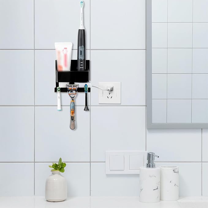 Electric Toothbrush Holder Wall Mounted, Electric Toothbrush Cord Organizer - Image 6