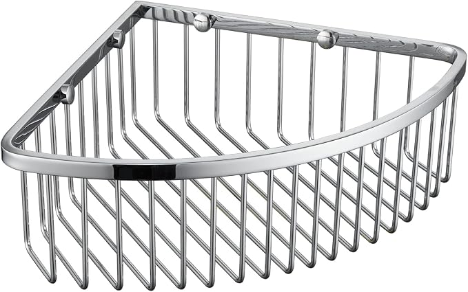 Bathroom Shower Caddy Corner Shelf Basket, Ultra Sturdy Rust-Proof Stainless - Image 2