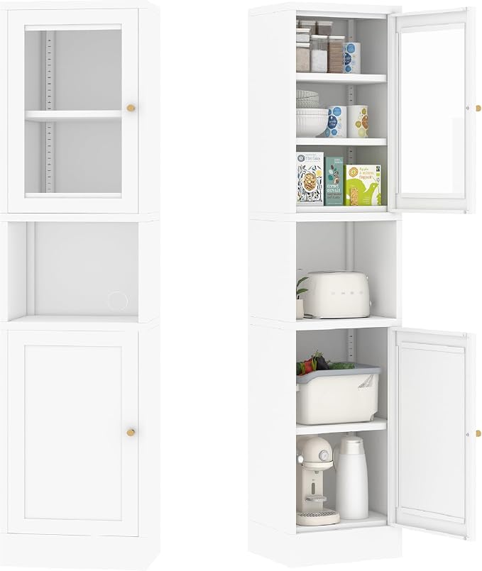 Tall Narrow Storage Cabinet by XIUSVON
