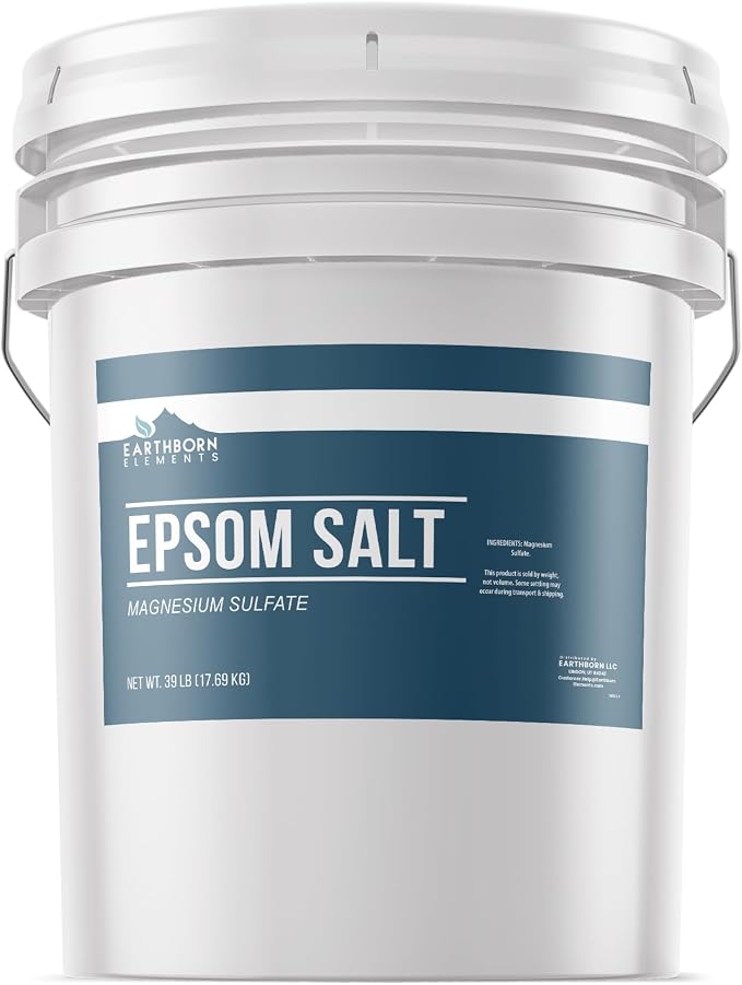Earthborn Elements Epsom Salt, Magnesium Sulfate Soaking Solution by EarthbornElements