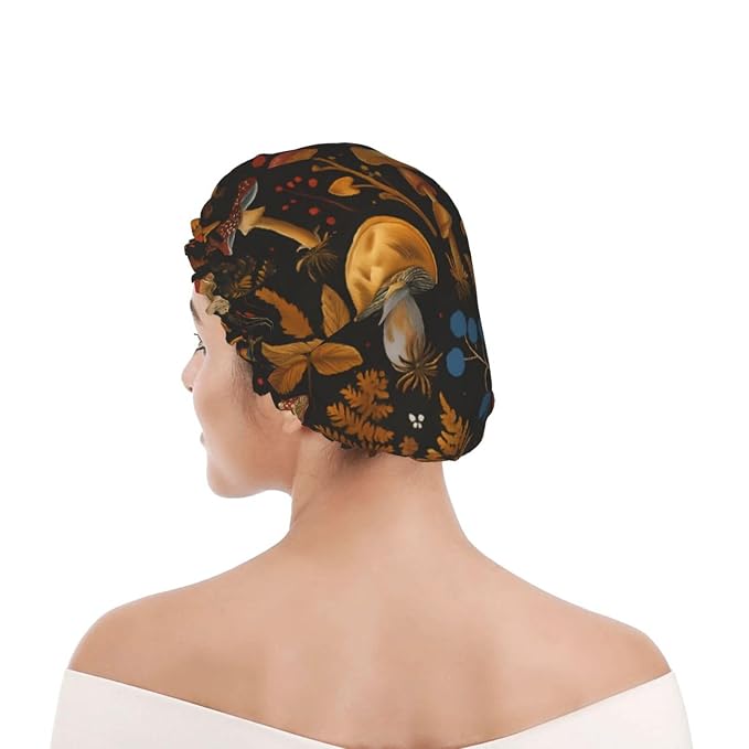 Enchanted Mushroom Forest Shower Cap - Image 8