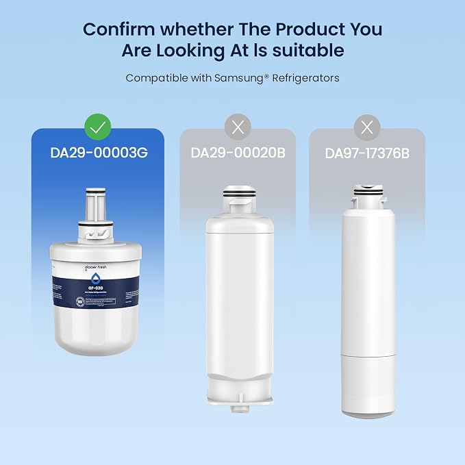 GLACIER FRESH Replacement for DA29-00003G Water Filter, Compatible - Image 2