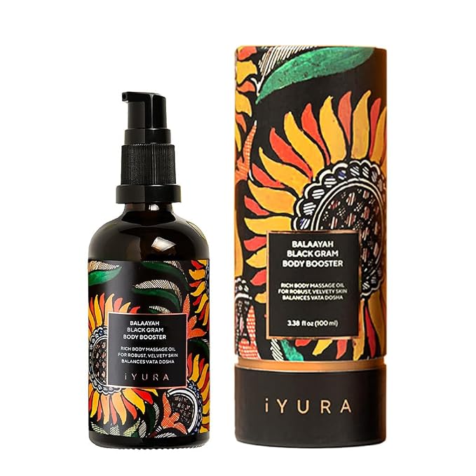 iYURA Balaayah Black Gram Body Booster | Natural Body Oil by TheAyurvedaExperience