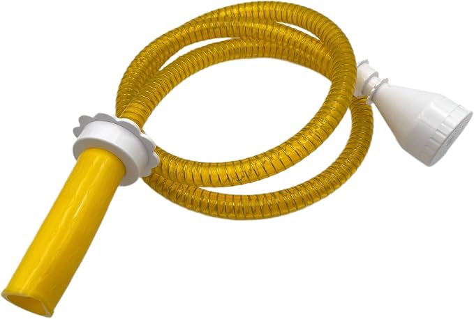 Compact ABS Shower Hose, Quick Connect Design by Unknown
