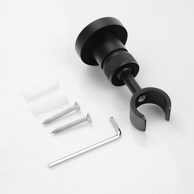 PHASAT Handheld Shower Head Holder Adjustable Solid Brass Handheld Shower Head - Image 6