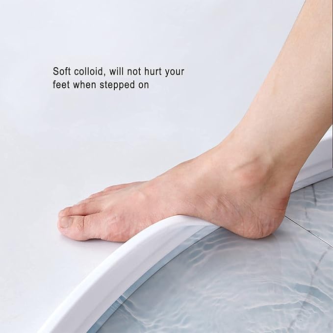 Collapsible Shower Water Guard Water Splash Guard Water Dam Barrier Shower - Image 3