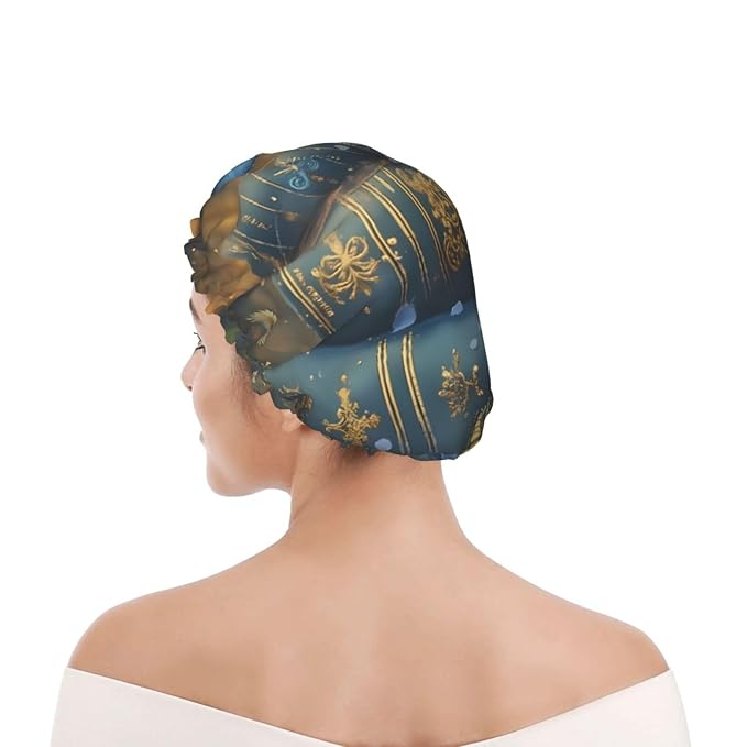 Dreamy Library, Butterfly on Book Shower Cap - Image 8