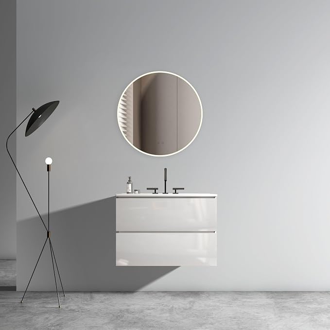 Wall Mounted Floating Bathroom Vanity - Image 7
