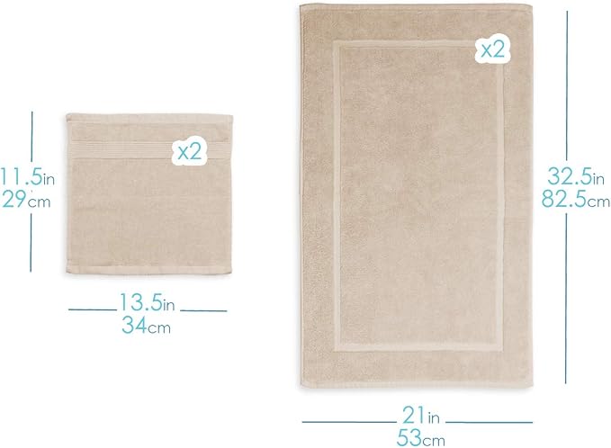 Hearth & Harbor Bath Mat Towels - Image 8