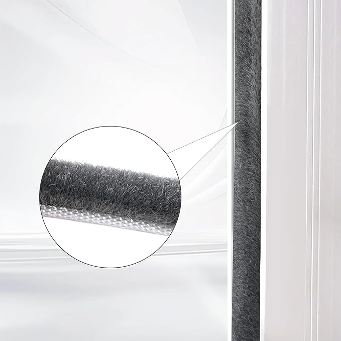 Weatherproof Self-Adhesive Soundproofing Door and Window Seal - Image 2