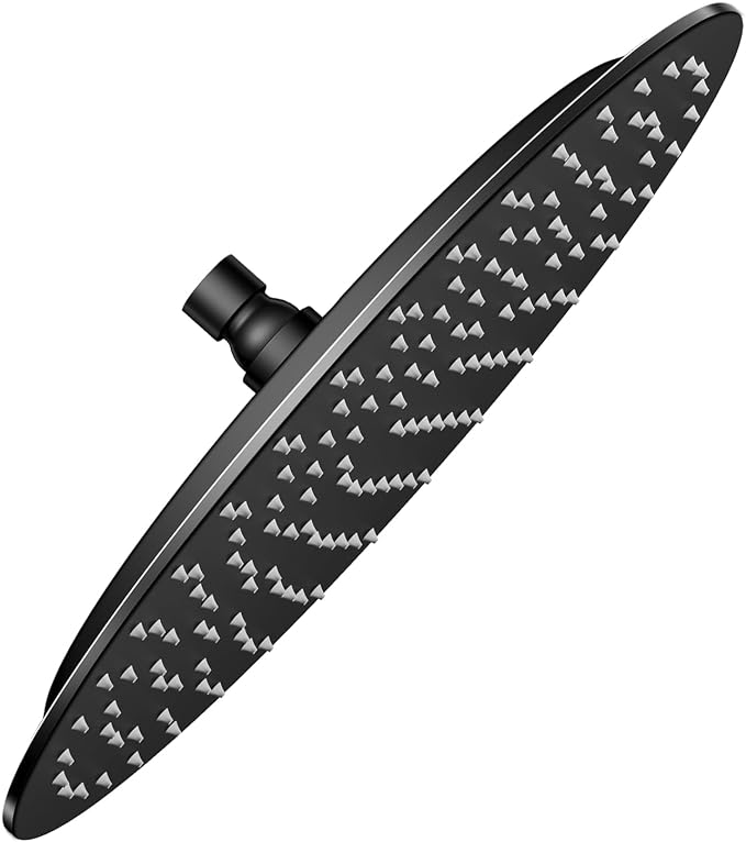 VBFF-Shower Head, rain shower head, 12 inch- Round Shower Head, 1.8 GPM Flow by VBFF