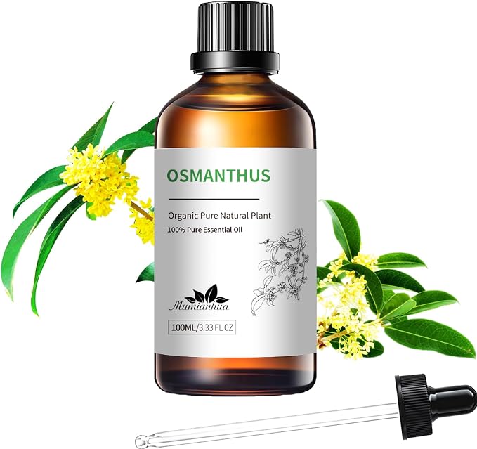 Pure Osmanthus Essential Oil, Mumianhua Natural Floral Oil by Mumianhua