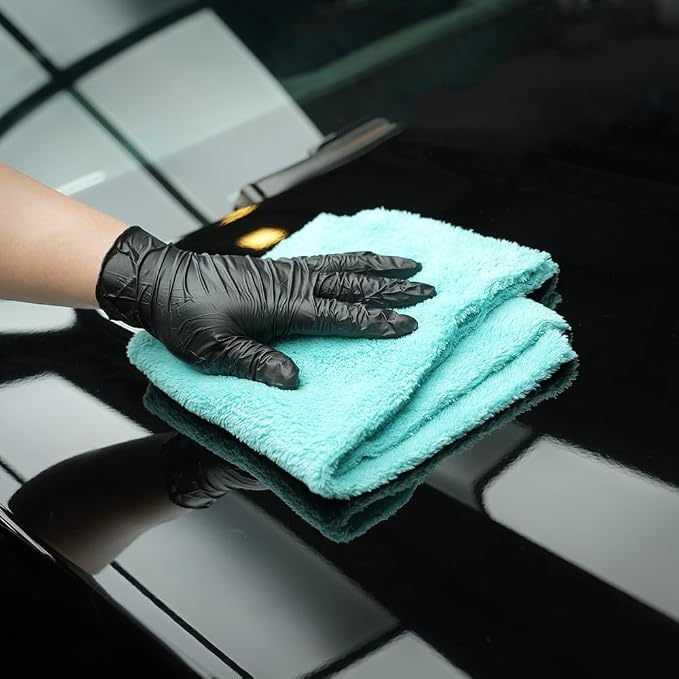 SPTA Microfiber Drying Towel Car Wash Drying Towel, 6 Pack Super Plush Edgeless - Image 6