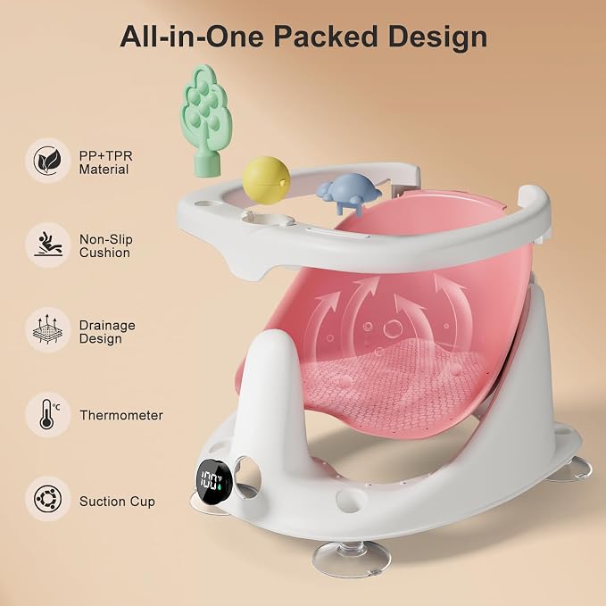 Baby Bath Seat for Babies 6 Months & Up - Image 7