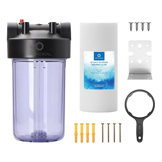 Airthereal Whole House Water Filter Housing, Pre-Filtration System by Airthereal