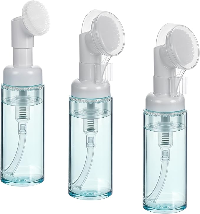 3 PCS Empty Foaming Pump Dispenser Facial Cleanser Foaming Bottle Small Mousse by Unknown