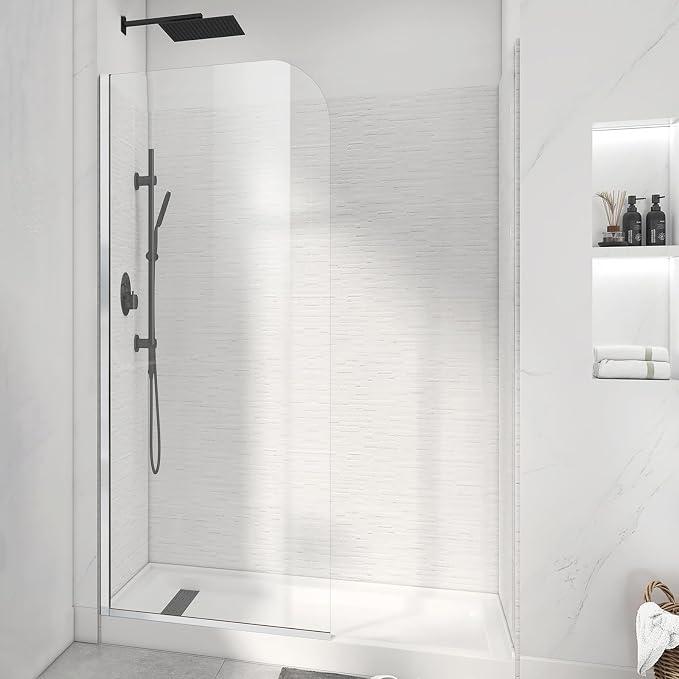 Glass Shower Panel, Simple Shower Door Panel - Image 6