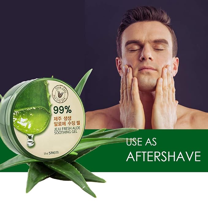 THESAEM Jeju Fresh Aloe Soothing Gel 10.1 fl. oz. - Image 6