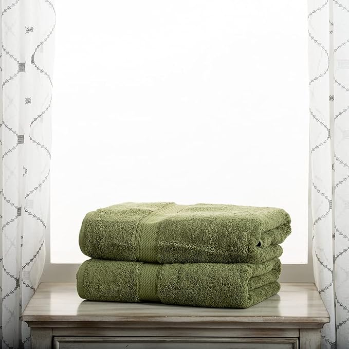 BLUENILEMILLS Premium Towel Collection, Egyptian Cotton Towels by Blue+Nile+Mills