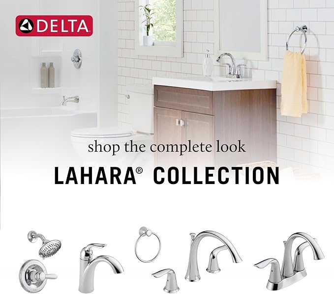 Delta Faucet Lahara 2-Handle Widespread Roman Tub Faucet - Image 5