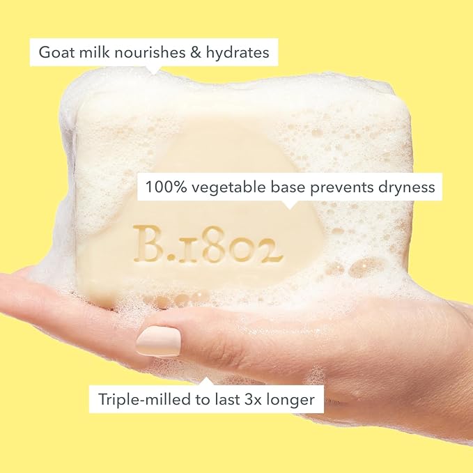 Beekman 1802 Goat Milk Soap Bar, Honeyed Grapefruit - 9 oz - Nourishes - Image 2