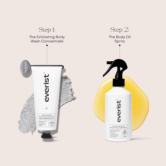 Everist The Silky Skin Ritual Set, 3.4 fl. oz Exfoliating Body Wash Concentrate - Image 9