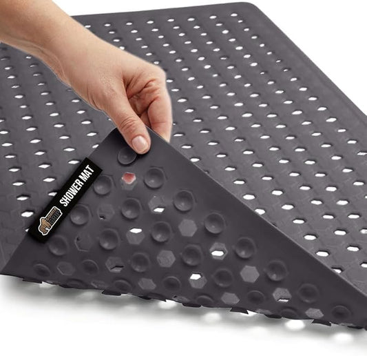 GORILLA GRIP Patented Bath Tub Shower Mat, Machine Washable Bathtub Floor Liner by GorillaGrip