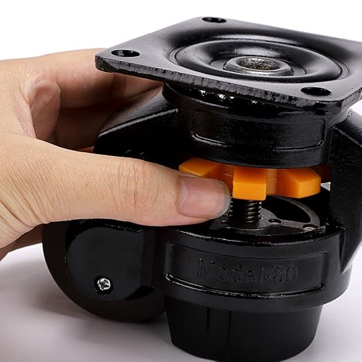 Skelang Leveling Machine Caster Model-80, Large Top Plate Leveling Wheel - Image 3