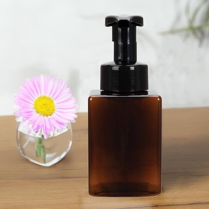 Ginger Lily Farms Foaming Soap Dispenser, Refillable Plastic Pump Bottles - Image 6