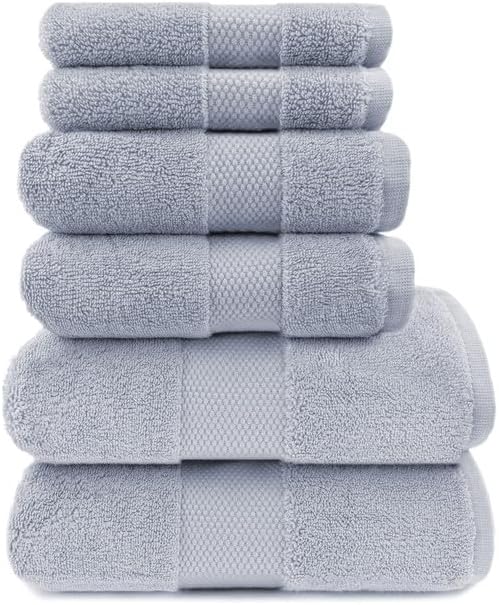 Maisonette Elegance 100% Organic Cotton Turkish Bathroom Towels Set, Ideal by MAISONETTE