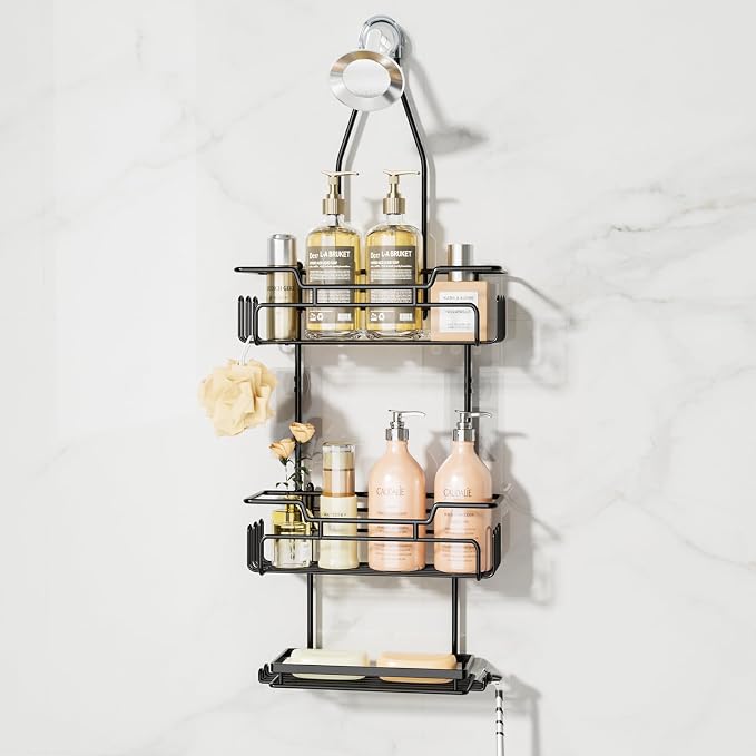 SWTYMIKI Bathroom Shower Caddy Hanging by SwtyMiki-TidyHomeSweetLife