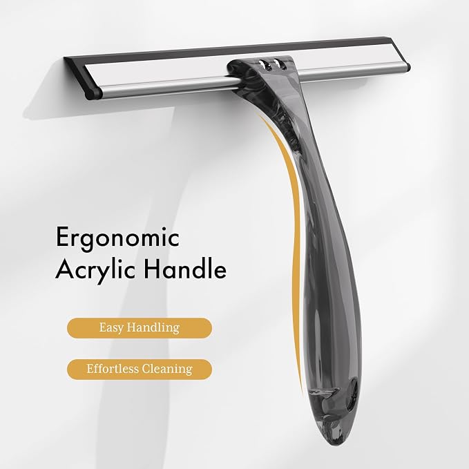 AmazerBath Shower Squeegee for Glass Doors, All-Purpose Squeegee - Image 3
