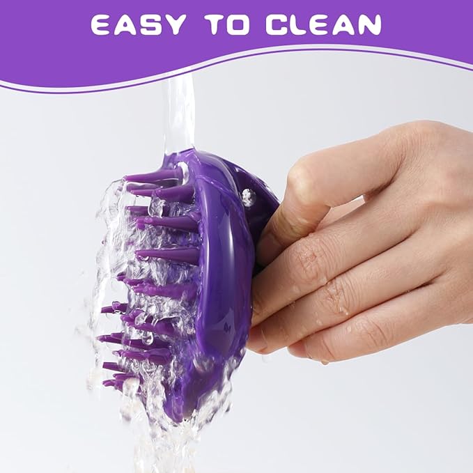 Cat Brush with Soft Rubber Pins, Washable Silicone Pet Brushes - Image 4