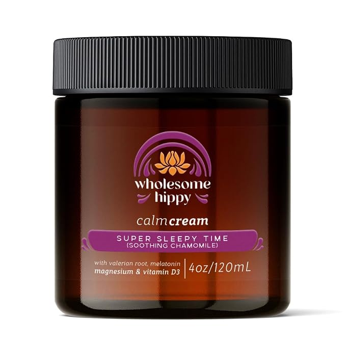 WHOLESOME HIPPY Super Sleepytime Calm Cream – Nighttime Body Butter by WholesomeHippy