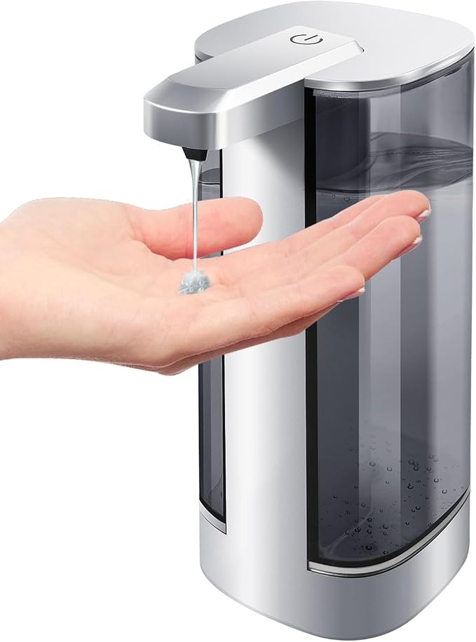 Automatic Liquid Soap Dispenser, Rechargeable, 17oz/500ml by Unknown