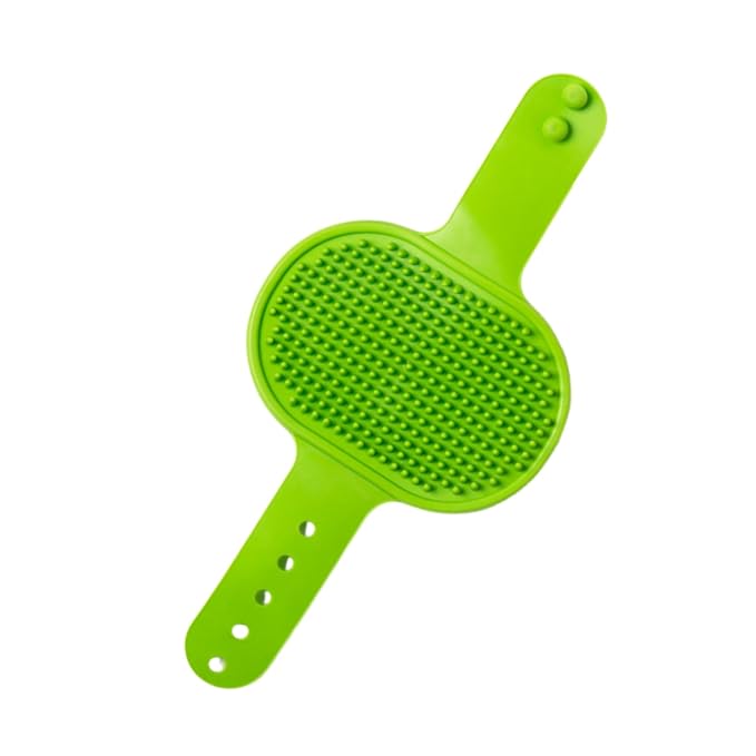 Silicone Dog Bath Brush – Soft Pet Scrubber by Unknown