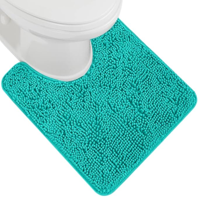 GORILLA GRIP Plush Absorbent Shaggy Chenille Bath Rug Mat by GorillaGrip
