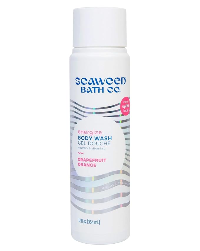 Seaweed Bath Co. Energize Body Wash, Grapefruit Orange Scent, 12 Ounce by TheSeaweedBathCo